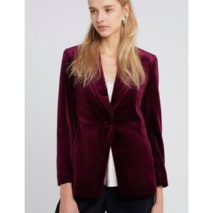 Club Monaco Catalenah Velvet Blazer